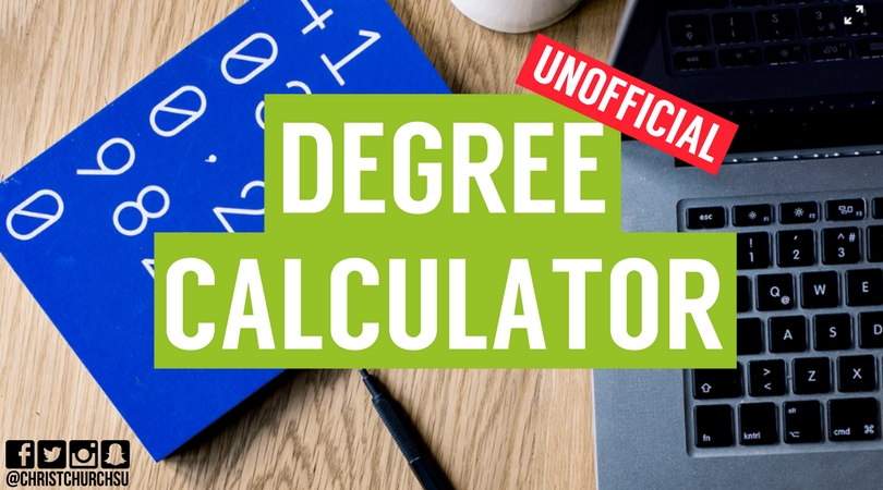 Unofficial CCCU Degree Calculator